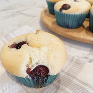 One Bowl Blueberry Muffins